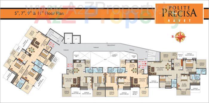 Floorplan 05 Thumb of real estate project Polite Precisa located at Pimpri-chinchawad-m-corp, Pune, Maharashtra