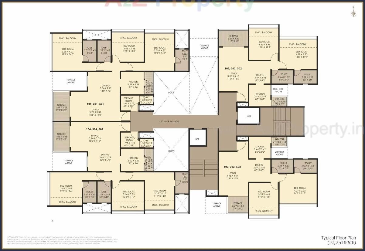 Layout of real estate project Power Boulevard located at Mundhawa, Pune, Maharashtra