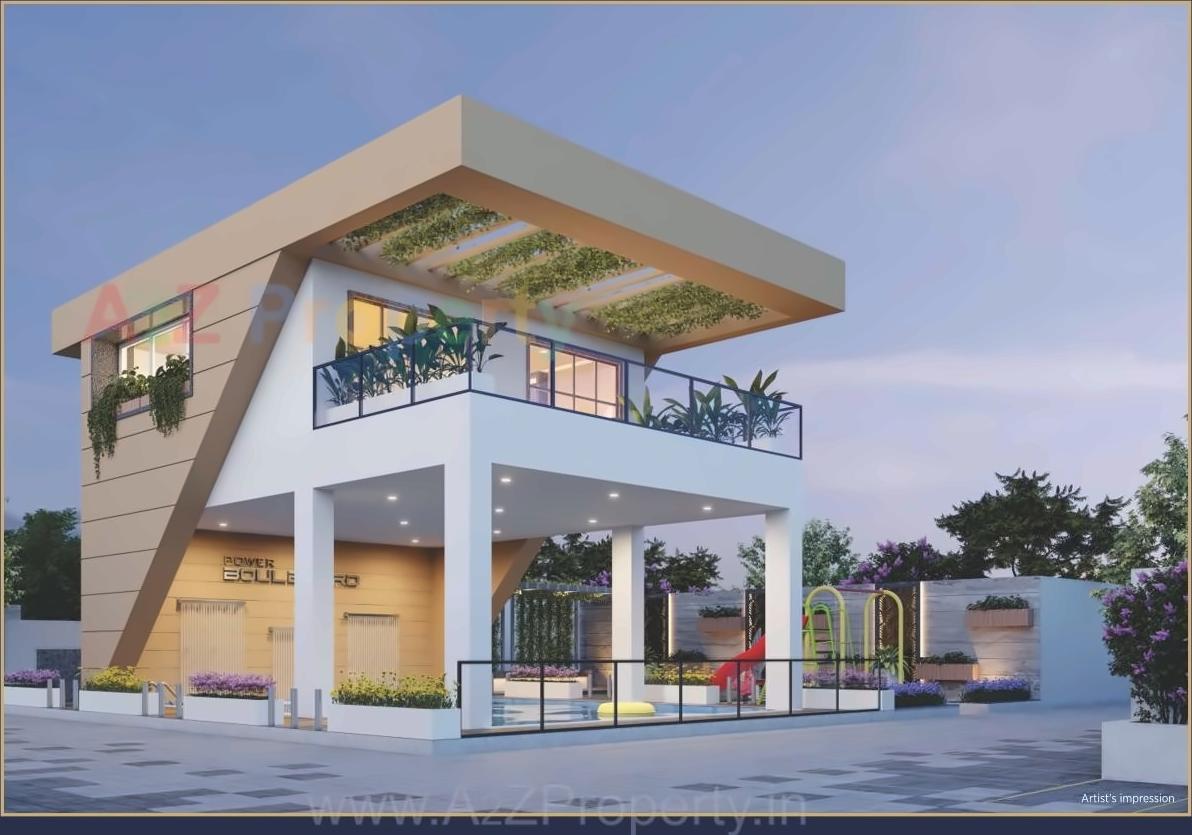 3D Elevation of real estate project Power Boulevard located at Mundhawa, Pune, Maharashtra