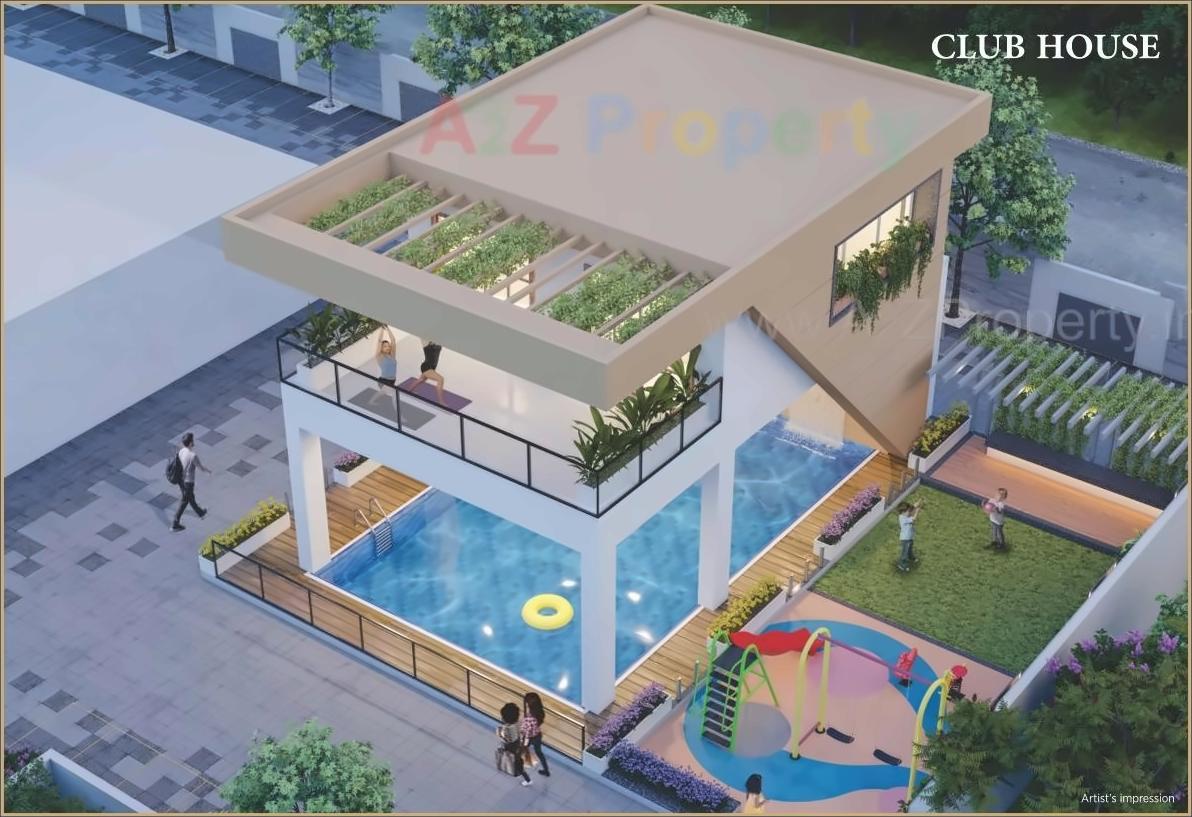 3D Elevation of real estate project Power Boulevard located at Mundhawa, Pune, Maharashtra