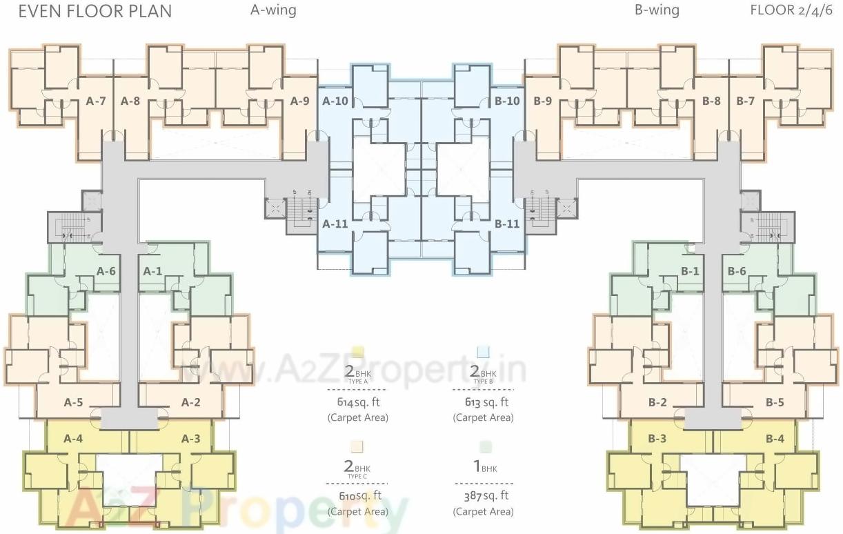 Layout of real estate project Pranam located at Talegaon-dhamdhere, Pune, Maharashtra