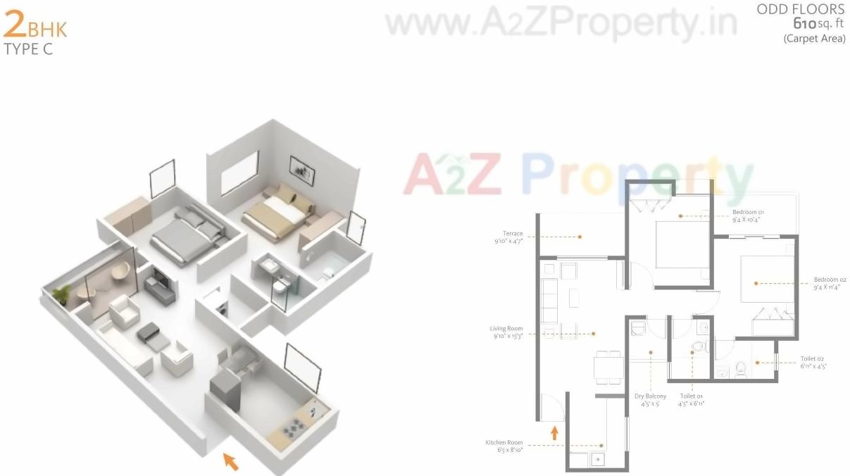 Layout of real estate project Pranam located at Talegaon-dhamdhere, Pune, Maharashtra