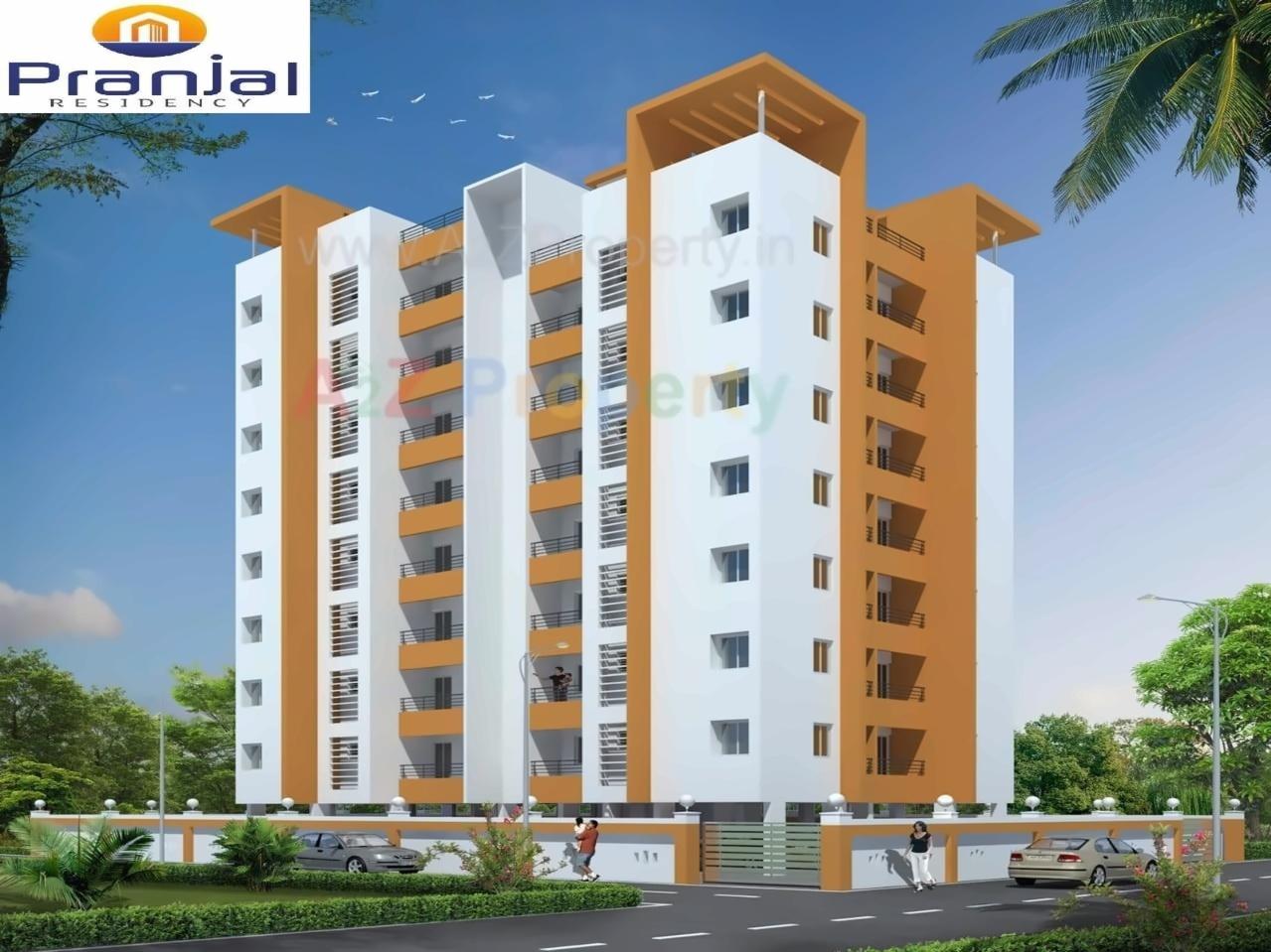 3D Elevation of real estate project Pranjal Residency located at Baner, Pune, Maharashtra