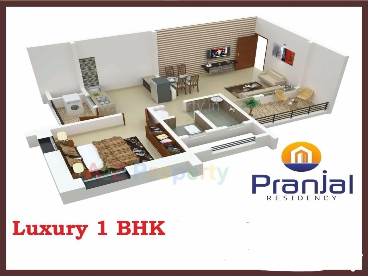 Layout of real estate project Pranjal Residency located at Baner, Pune, Maharashtra