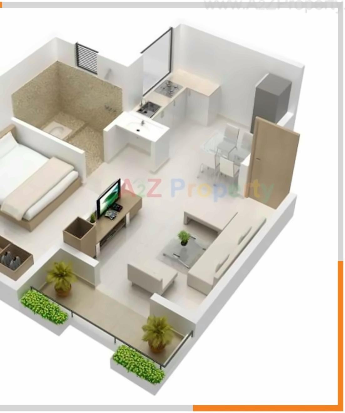 Layout of real estate project Pratham located at Talegaon-dhamdhere, Pune, Maharashtra