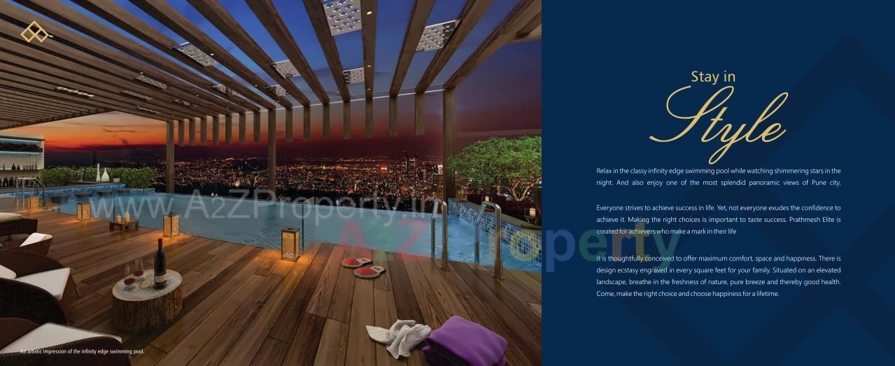 3D Elevation of real estate project Prathamesh Elite located at Kothrud, Pune, Maharashtra