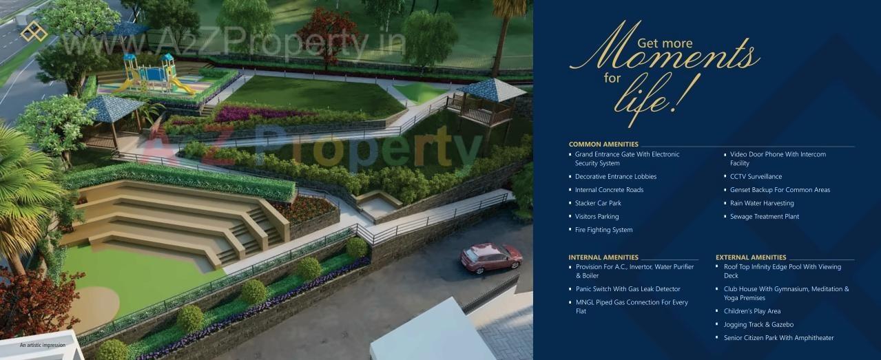 3D Elevation of real estate project Prathamesh Elite located at Kothrud, Pune, Maharashtra