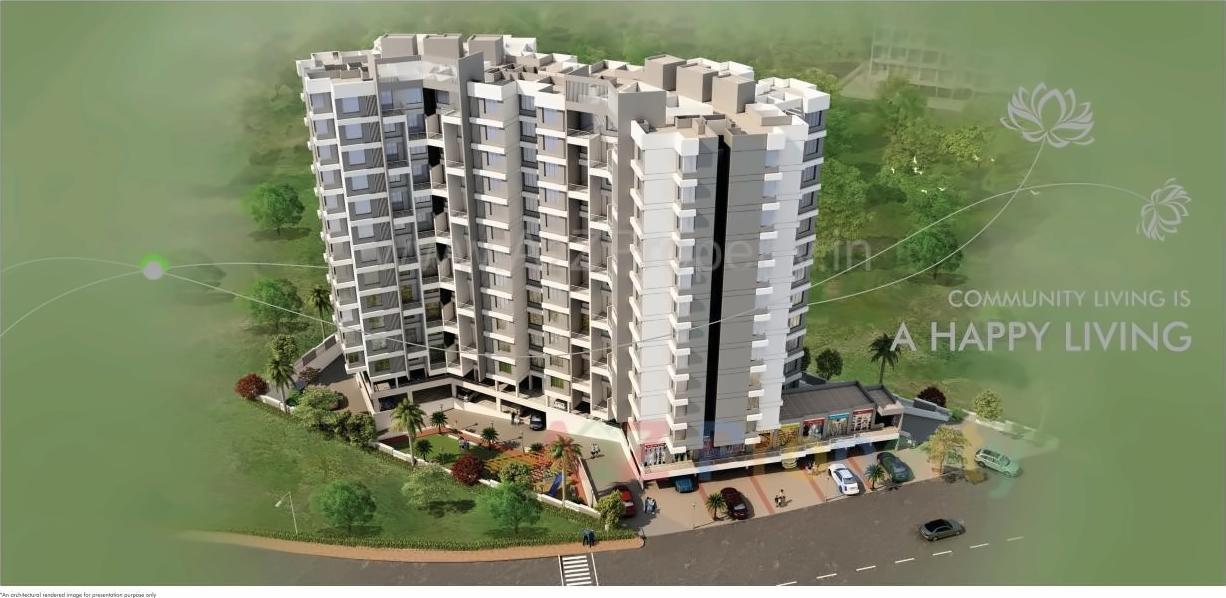 3D Elevation of real estate project Prem Mannat located at Pimpri-chinchawad-m-corp, Pune, Maharashtra