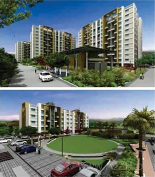 Elevation of real estate project Pride Aashiyana located at Lohgaon, Pune, Maharashtra