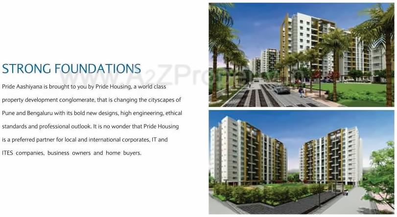 3D Elevation of real estate project Pride Aashiyana located at Lohgaon, Pune, Maharashtra