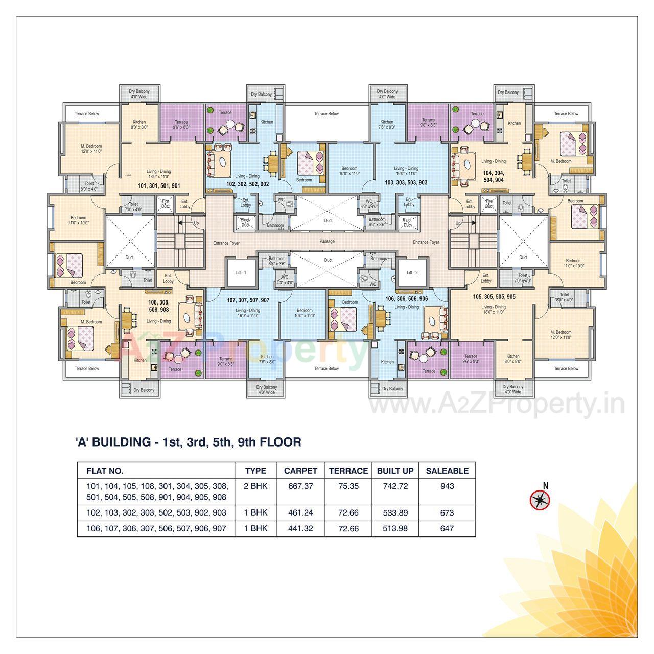 0013 of real estate project Primerose located at Ambegaon-bk, Pune, Maharashtra