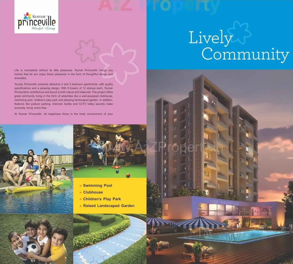 3D Elevation of real estate project Princeville located at Pimpri-chinchawad-m-corp, Pune, Maharashtra