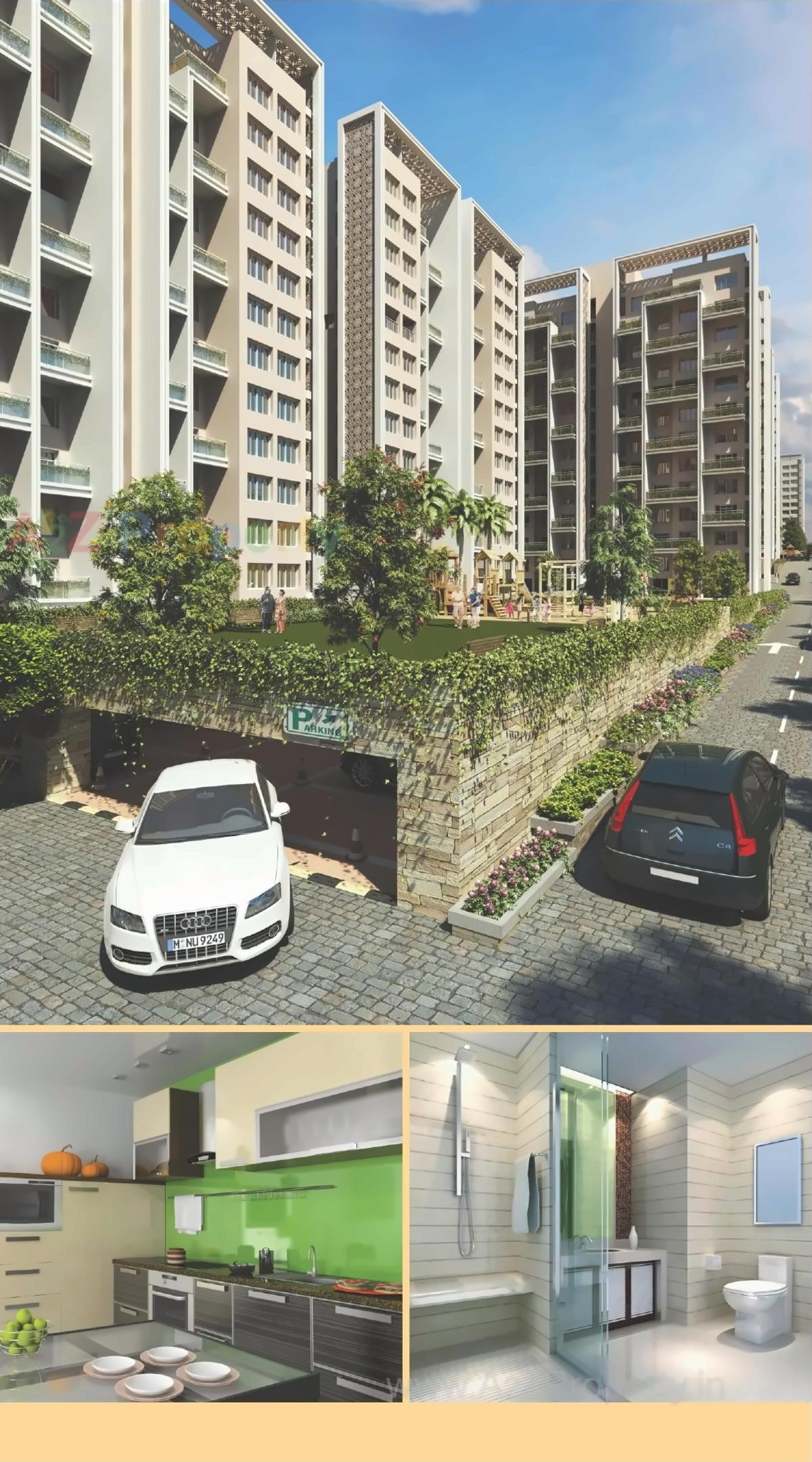 3D Elevation of real estate project Princeville located at Pimpri-chinchawad-m-corp, Pune, Maharashtra