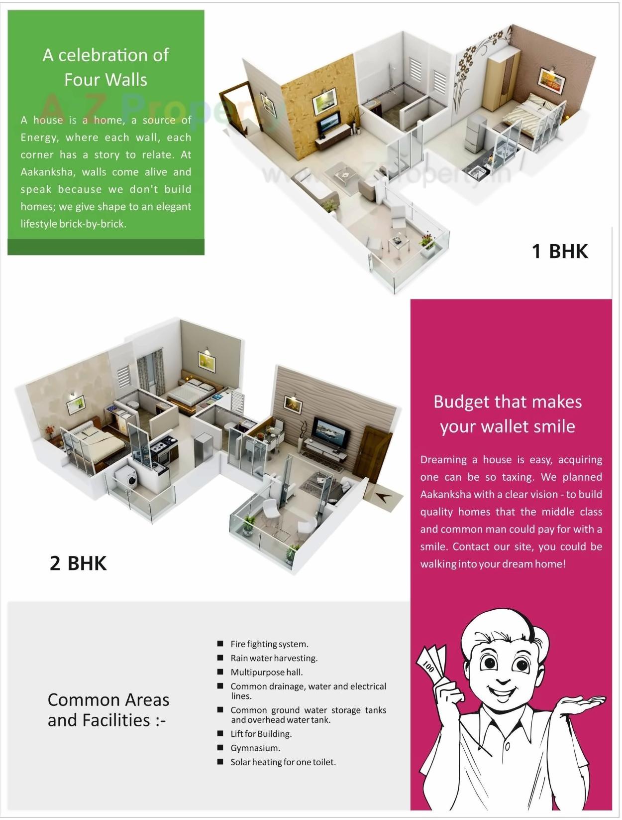 Layout of real estate project Pristine Aakanksha located at Bakori, Pune, Maharashtra