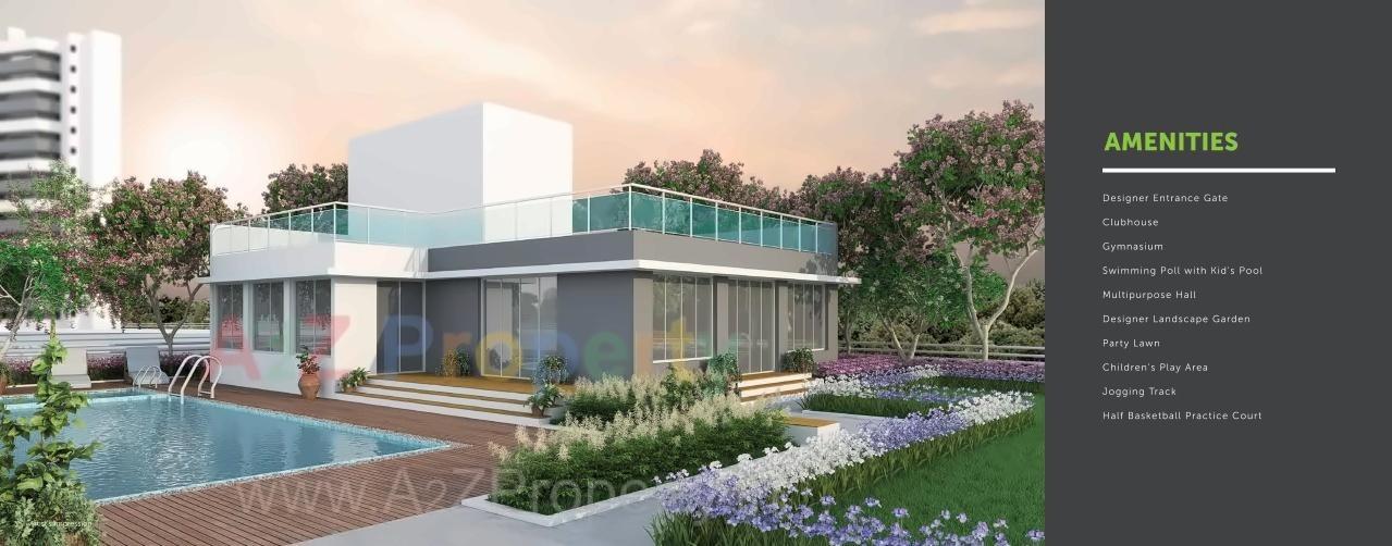 3D Elevation of real estate project Pristine Greens located at Pimpri-chinchawad-m-corp, Pune, Maharashtra