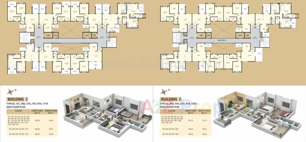Layout of real estate project Pristine Pacific H , located at Pune-m-corp, Pune, Maharashtra
