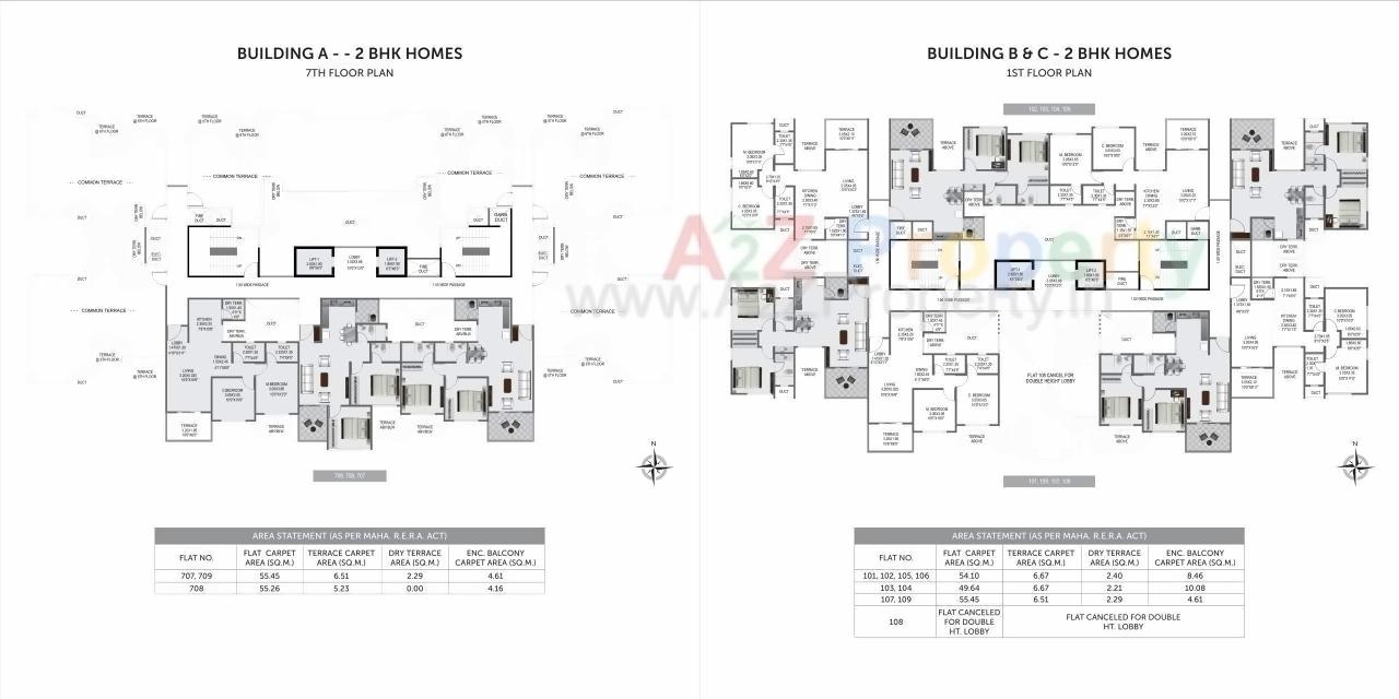 Layout of real estate project Pristine Prolife located at Wakad, Pune, Maharashtra