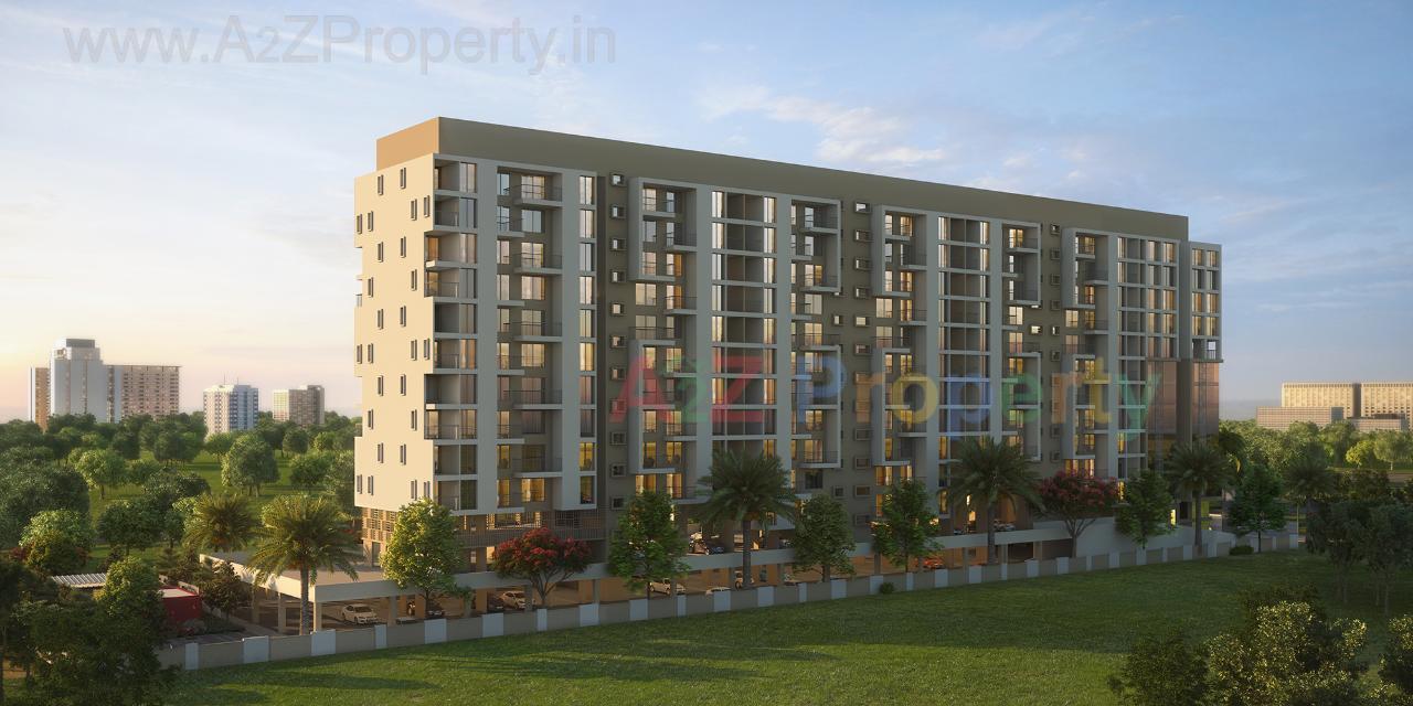 3D Elevation of real estate project Pristine Pronext located at Wakad, Pune, Maharashtra