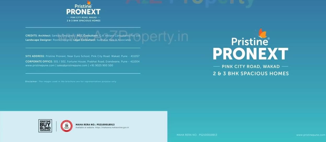  of real estate project Pristine Pronext located at Wakad, Pune, Maharashtra