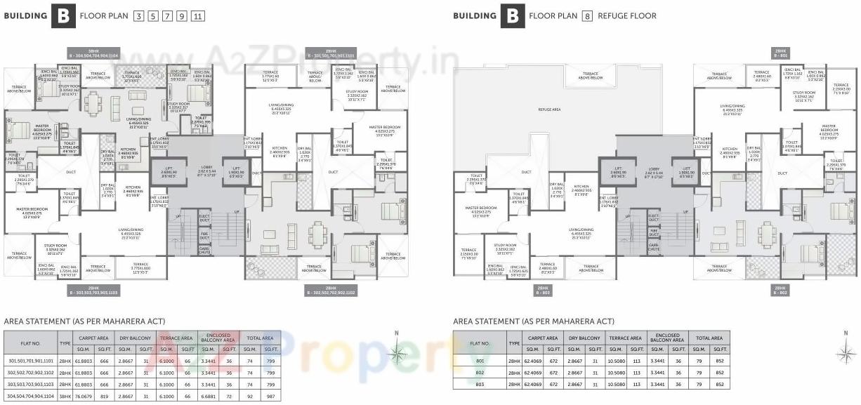 Layout of real estate project Pristine Pronext located at Wakad, Pune, Maharashtra