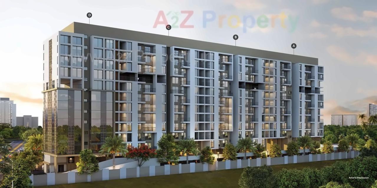 3D Elevation of real estate project Pristine Pronext located at Wakad, Pune, Maharashtra