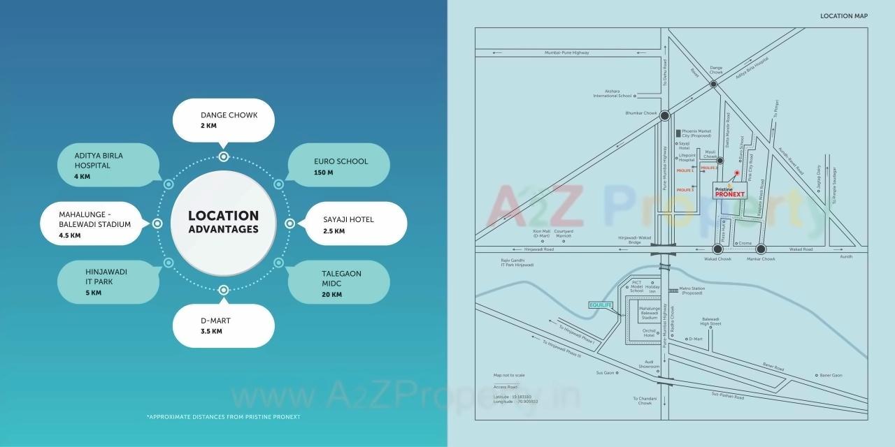 of real estate project Pristine Pronext located at Wakad, Pune, Maharashtra