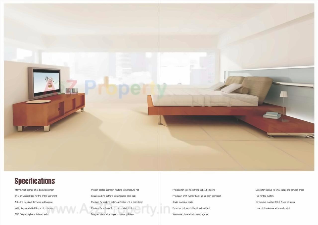 3D Elevation of real estate project Pristine Shatrunjay located at Pimpri-chinchawad-m-corp, Pune, Maharashtra