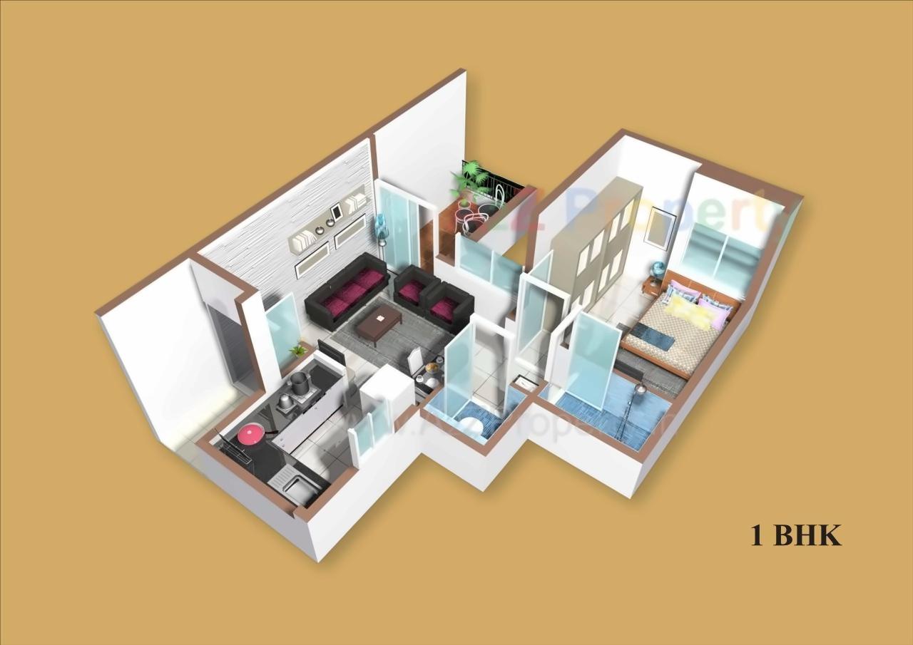 Layout of real estate project Pristine Viva located at Mohammadwadi, Pune, Maharashtra