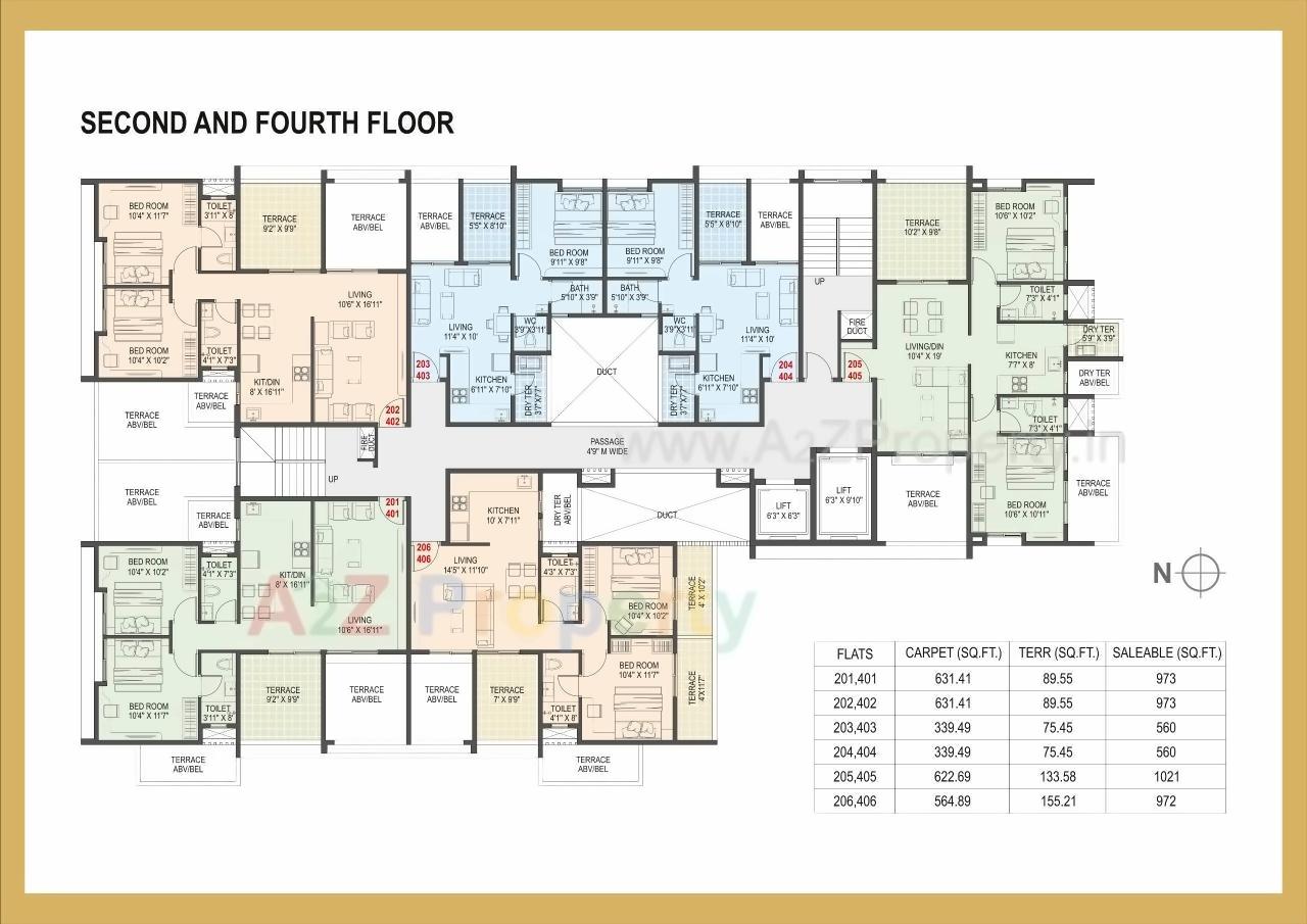 Layout of real estate project Pristine Viva located at Mohammadwadi, Pune, Maharashtra
