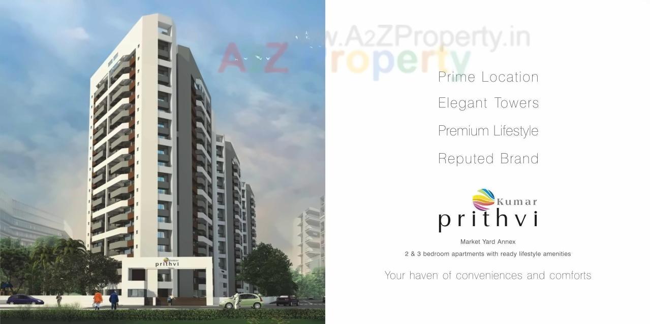 3D Elevation of real estate project Prithvi located at Kondhwa-khurd, Pune, Maharashtra