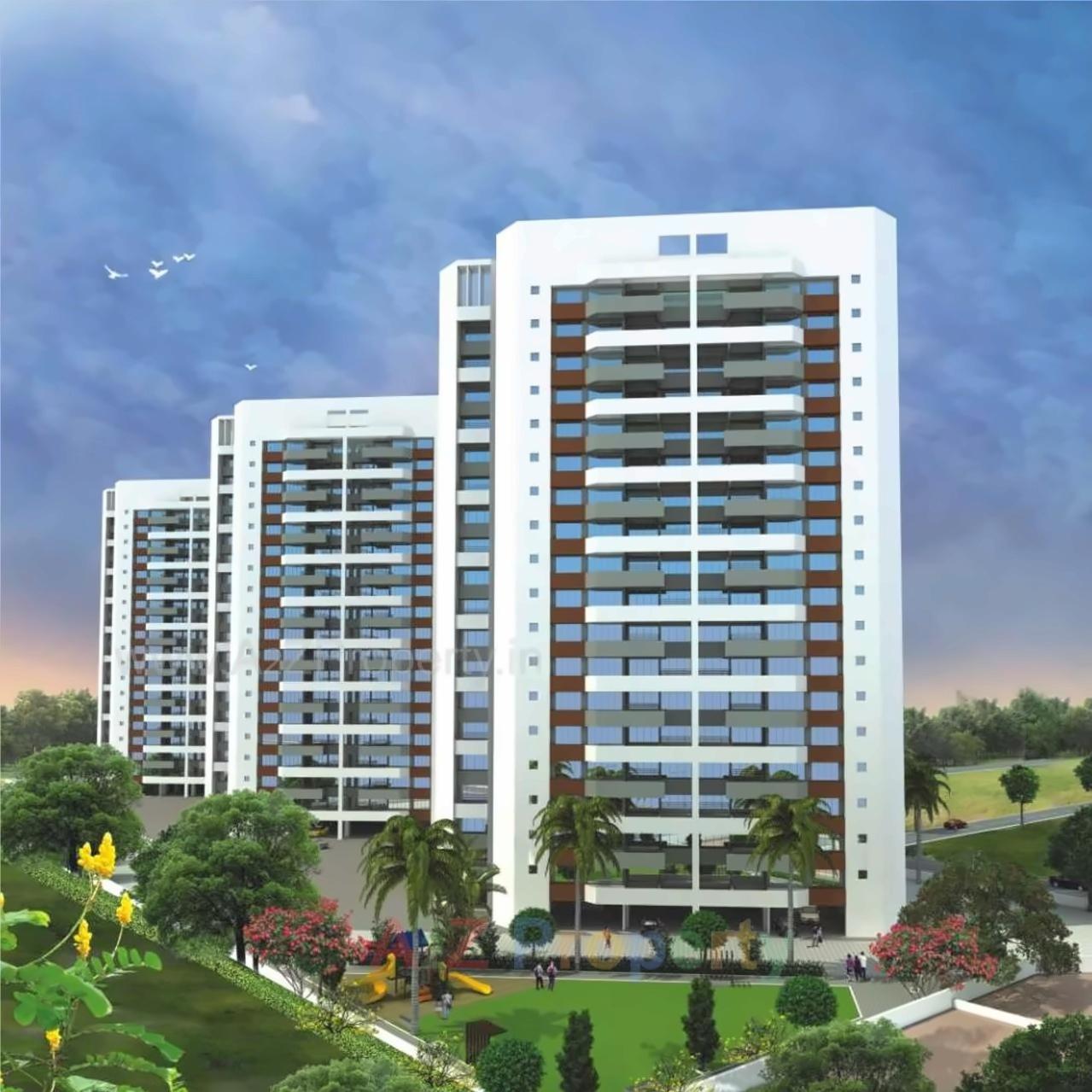 3D Elevation of real estate project Prithvi located at Kondhwa-khurd, Pune, Maharashtra