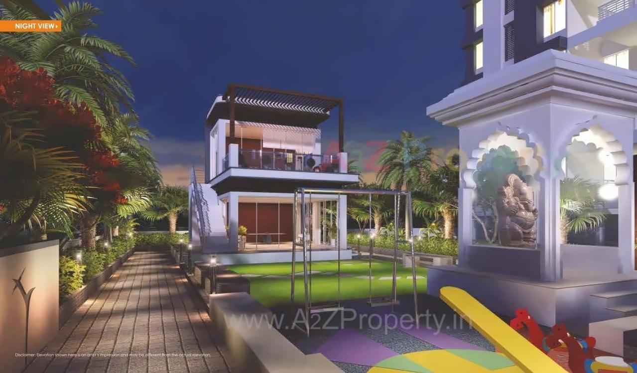 3D Elevation of real estate project Pruthvi Ekdanta Homes located at Kesnand, Pune, Maharashtra