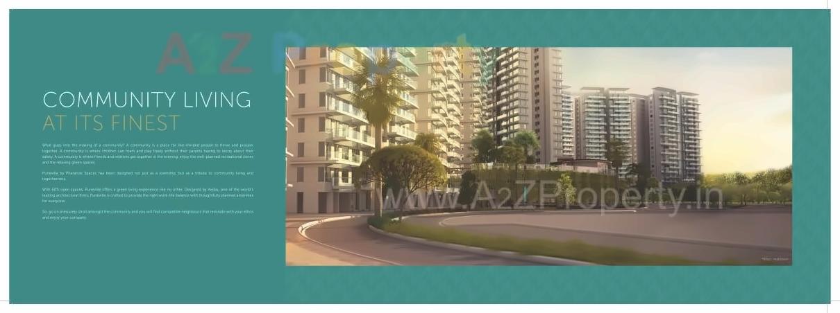 3D Elevation of real estate project Puneville located at Punawale, Pune, Maharashtra