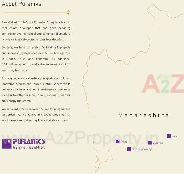  of real estate project Puraniks Abitante located at Bavadhan-bk, Pune, Maharashtra