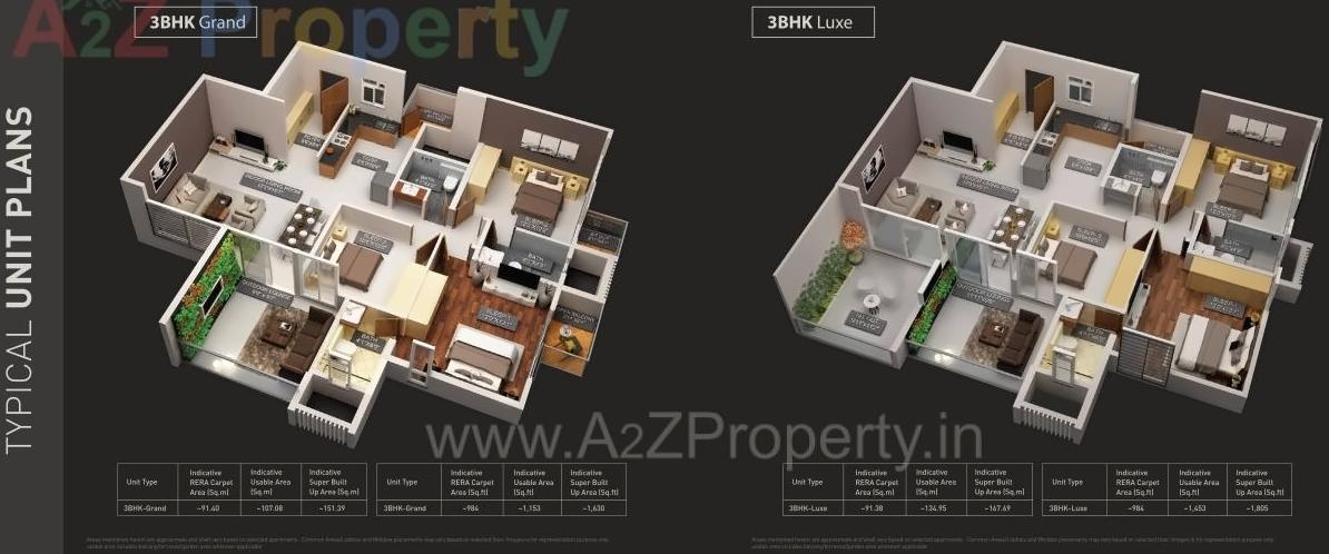 Layout of real estate project Purva Aspire located at Pune-m-corp, Pune, Maharashtra