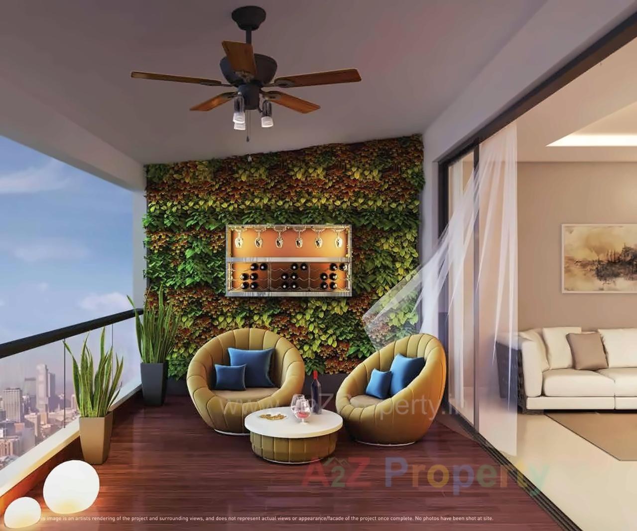 3D Elevation of real estate project Purva Aspire located at Pune-m-corp, Pune, Maharashtra