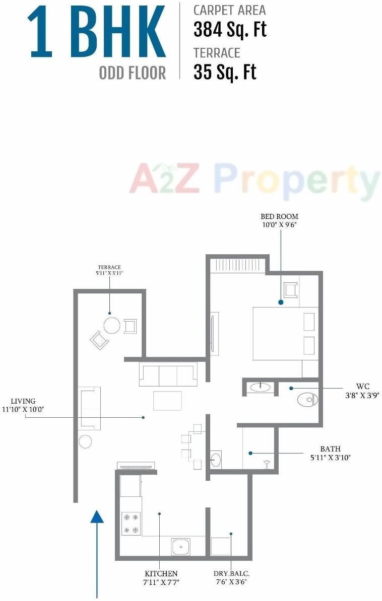 Layout of real estate project Pyramid County Bhukum located at Bhukum, Pune, Maharashtra