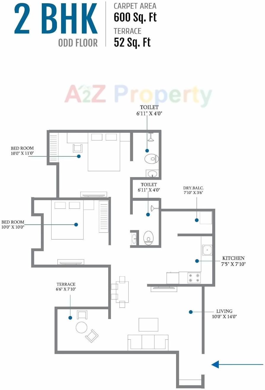 Layout of real estate project Pyramid County Bhukum located at Bhukum, Pune, Maharashtra