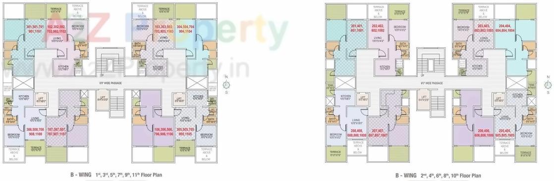 Layout of real estate project Raajlaxmi Greens located at Pimpri-chinchawad-m-corp, Pune, Maharashtra