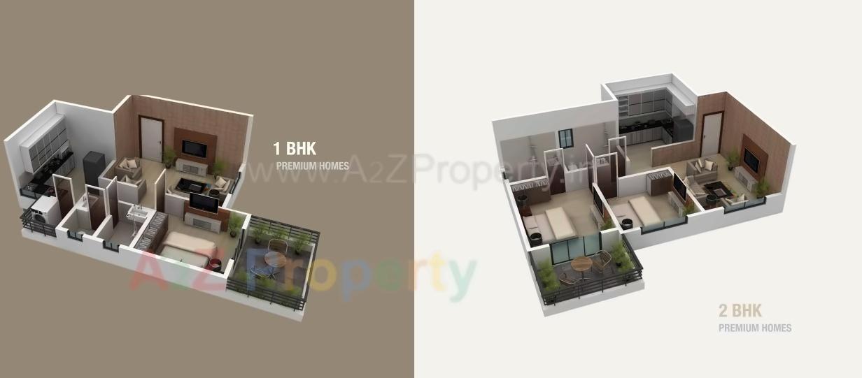 Layout of real estate project Raajlaxmi Greens located at Pimpri-chinchawad-m-corp, Pune, Maharashtra