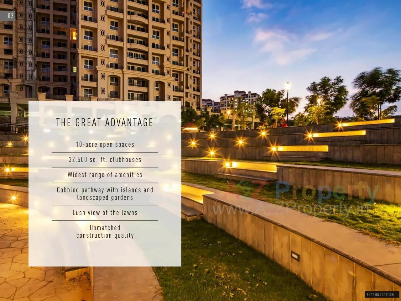 3D Elevation of real estate project Raheja Vistas located at Mohammadwadi, Pune, Maharashtra