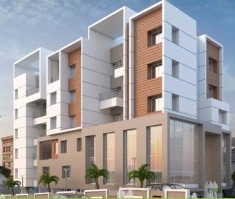 3D Elevation of real estate project Rahulkunj located at Kothrud, Pune, Maharashtra