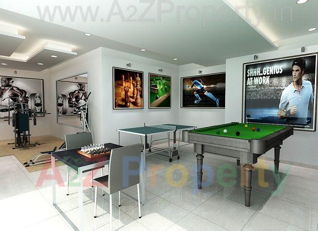 Gym of real estate project Rainbow Grace located at Wagholi, Pune, Maharashtra