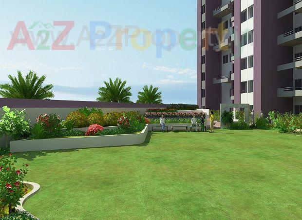 Podium_01 of real estate project Rainbow Grace located at Wagholi, Pune, Maharashtra