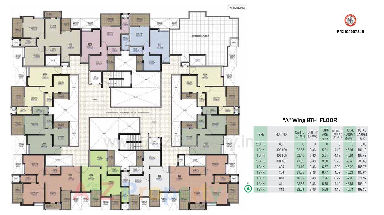 0009 of real estate project Rajesh East Enigma located at Lonikand, Pune, Maharashtra