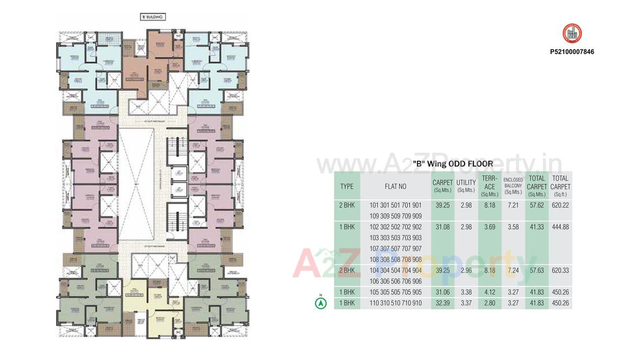 0011 of real estate project Rajesh East Enigma located at Lonikand, Pune, Maharashtra