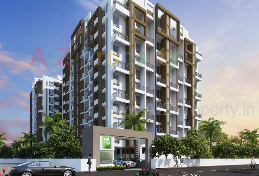 3D Elevation of real estate project Rajesh East Enigma located at Lonikand, Pune, Maharashtra