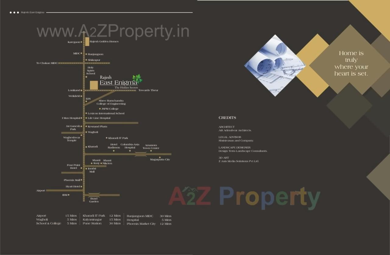  of real estate project Rajesh East Enigma located at Lonikand, Pune, Maharashtra