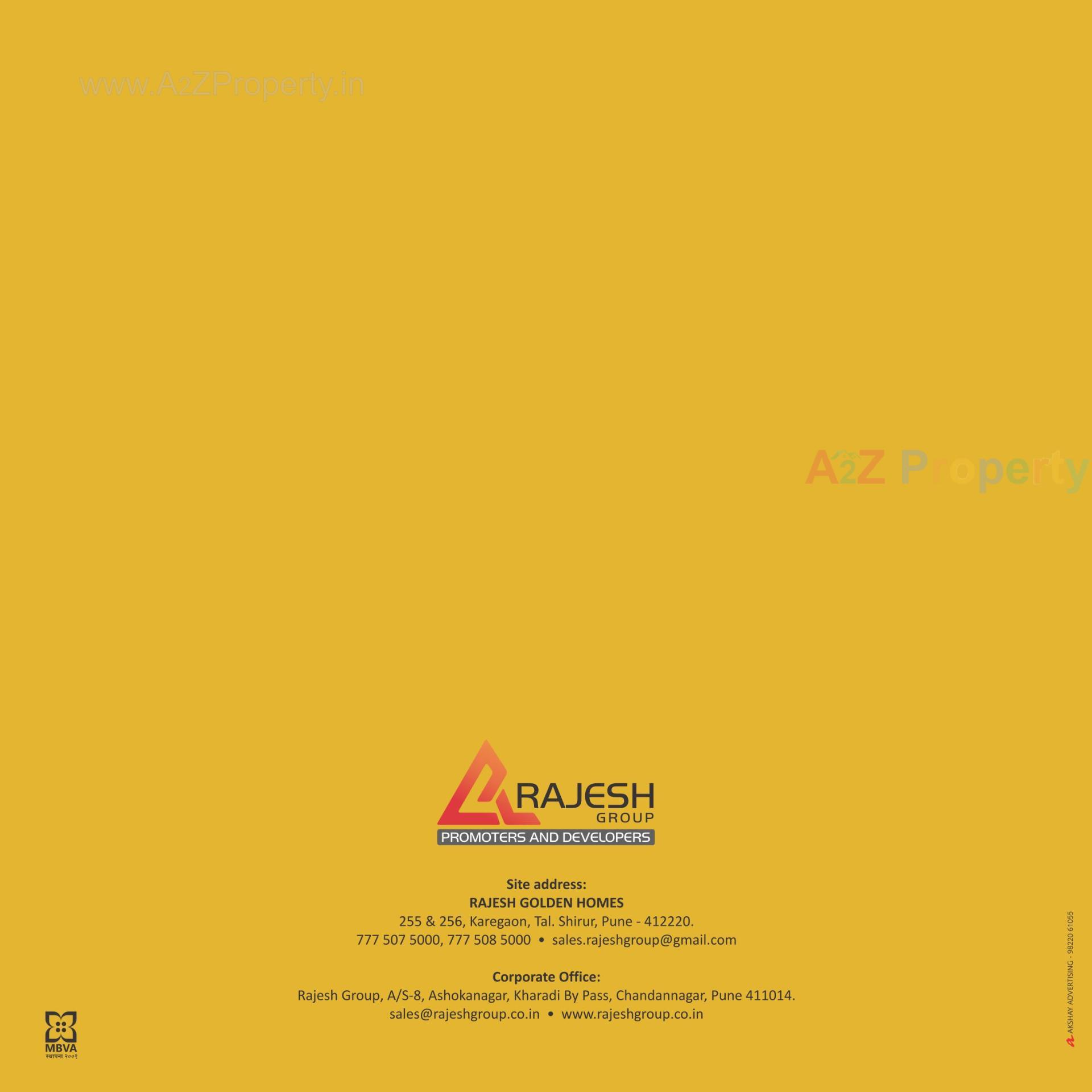  of real estate project Rajesh Golden Homes located at Karegaon, Pune, Maharashtra