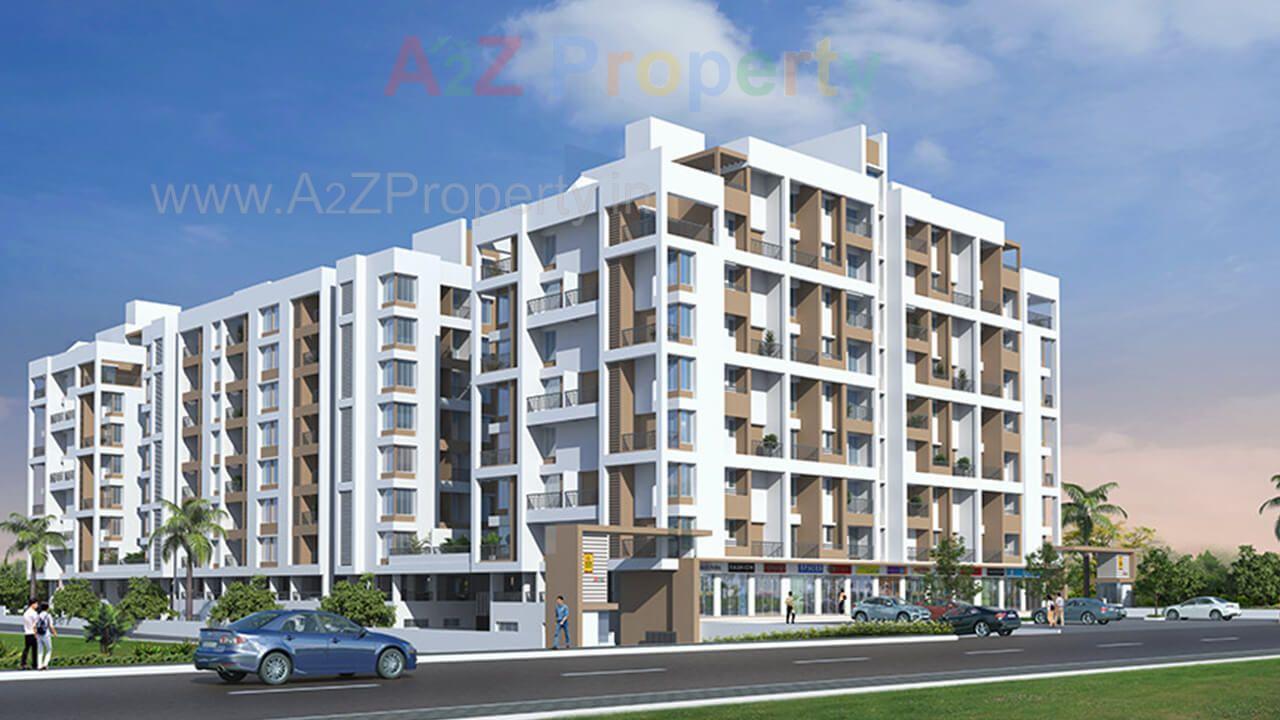 Perspective1 of real estate project Rajesh Golden Homes located at Karegaon, Pune, Maharashtra